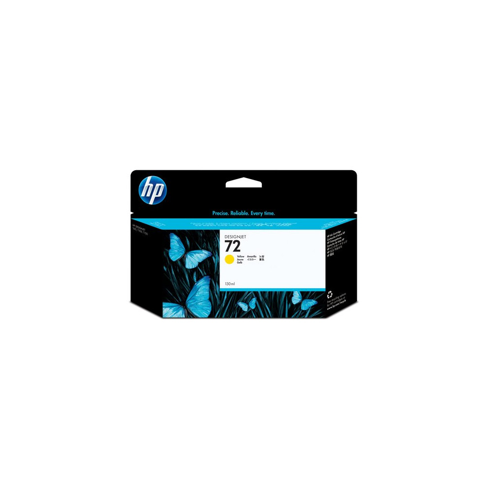 HP CART INK 72 GIALLO VIVERA 130 ML PER PLOTTER 1100/T610