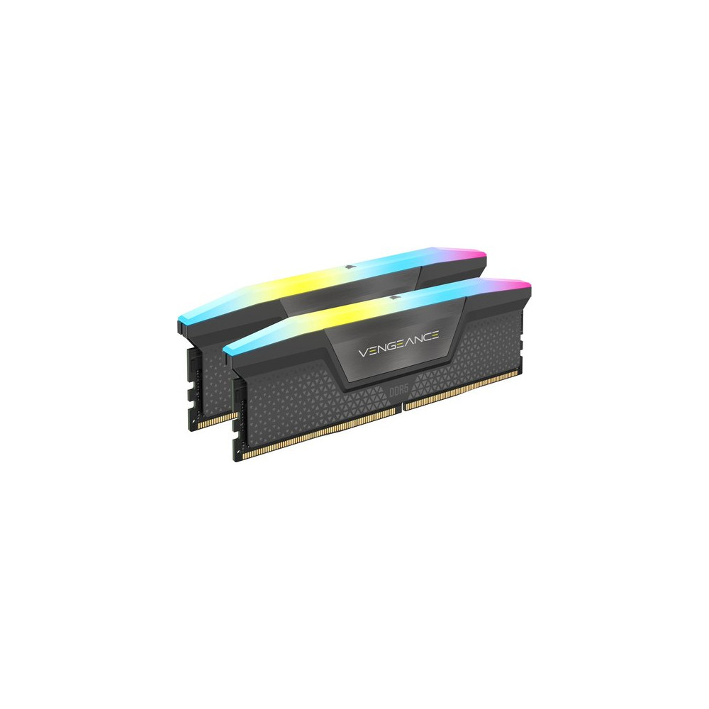 CORSAIR RAM VENGEANCE RGB DDR5 32GB 2 x 16GB DDR5 6000 CL36-44-44-96 1.35V INTEL XMP  AMD EXPO - GR