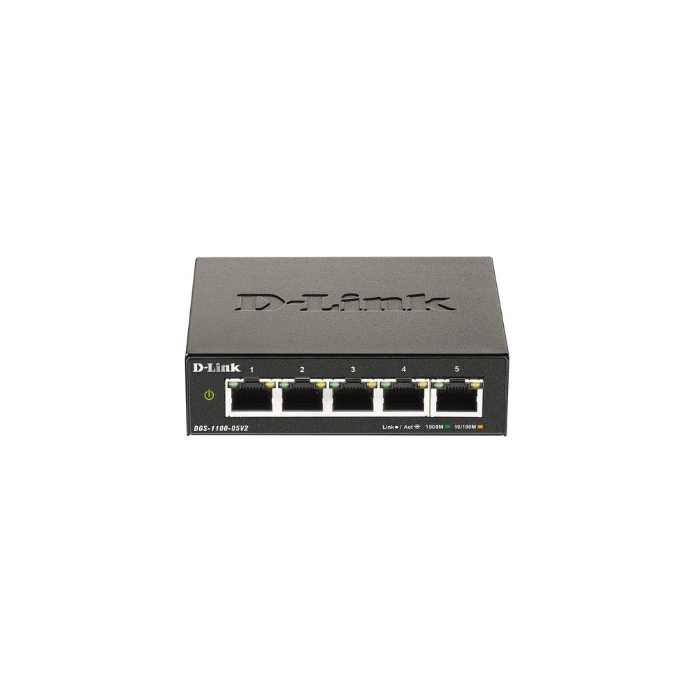 D-LINK SWITCH 5 PORTE GIGABIT MANAGED