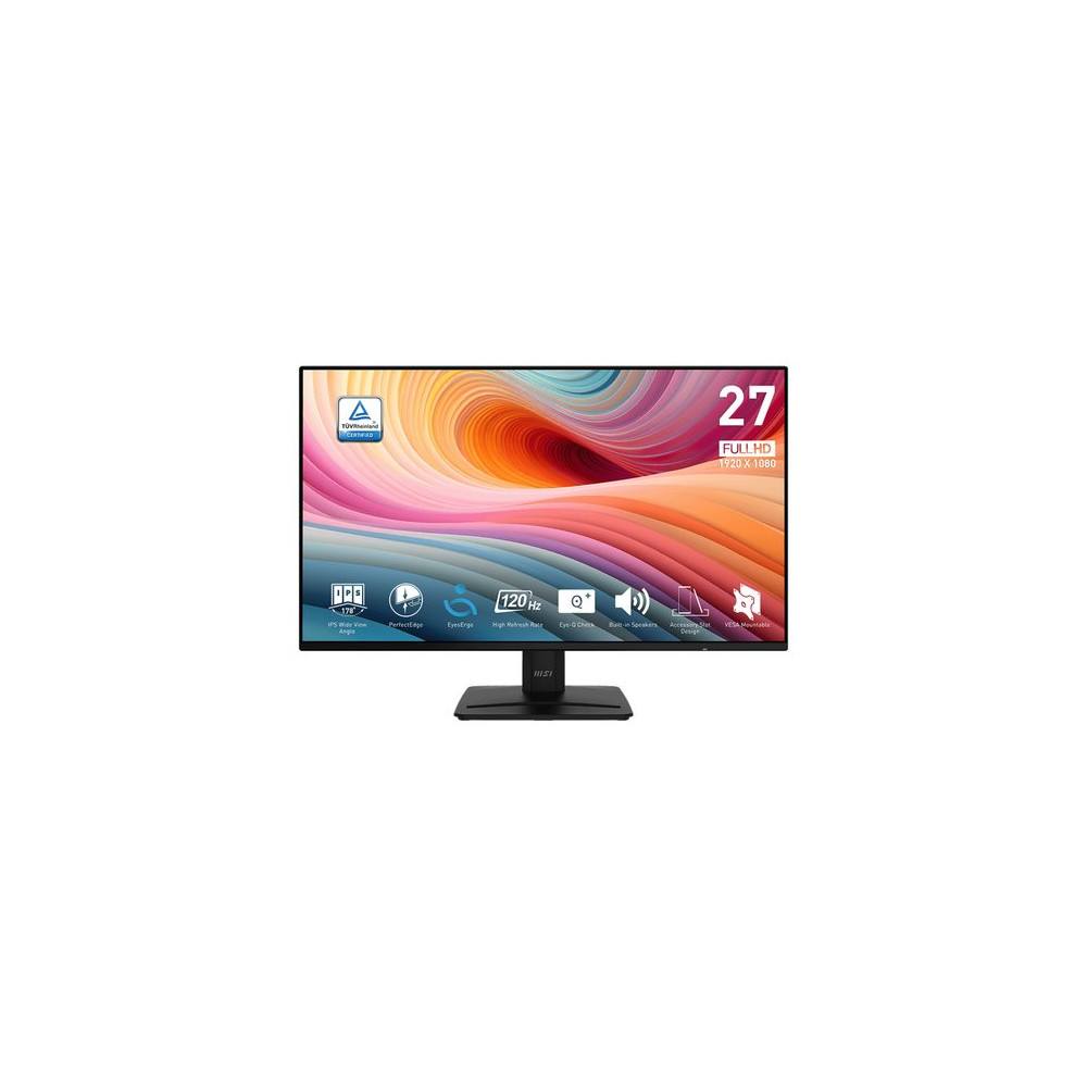 MSI MONITOR 27 LED IPS 16:9 FHD 300 CDM, 1MS 120Hz, DP/HDMI, MULTIMEDIALE