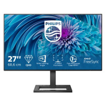 PHILIPS MONITOR 27" LED IPS QHD 16:9 1MS 75HZ, 350 CDM, DP/HDMI, REG ALTEZZA, MULTIMEDIALE