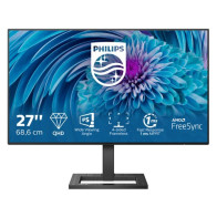 PHILIPS MONITOR 27" LED IPS QHD 16:9 1MS 75HZ, 350 CDM, DP/HDMI, REG ALTEZZA, MULTIMEDIALE