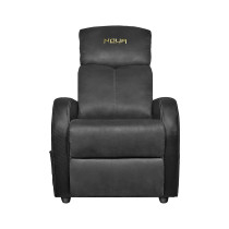 NOUA POLTRONA SOFA GAMING, ARES ROYAL GOLD SCHIENALE RECLINABILE CON POGGIAPIEDI