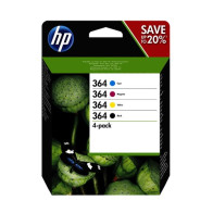 HP CART INK MULTICOLOR (BK + C + M + Y) N.364