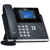 YEALINK TELEFONO VOIP 2XLAN GIGABIT, DISPLAY A COLORI 4,3, 1XRJ9, 16 LINEE SIP
