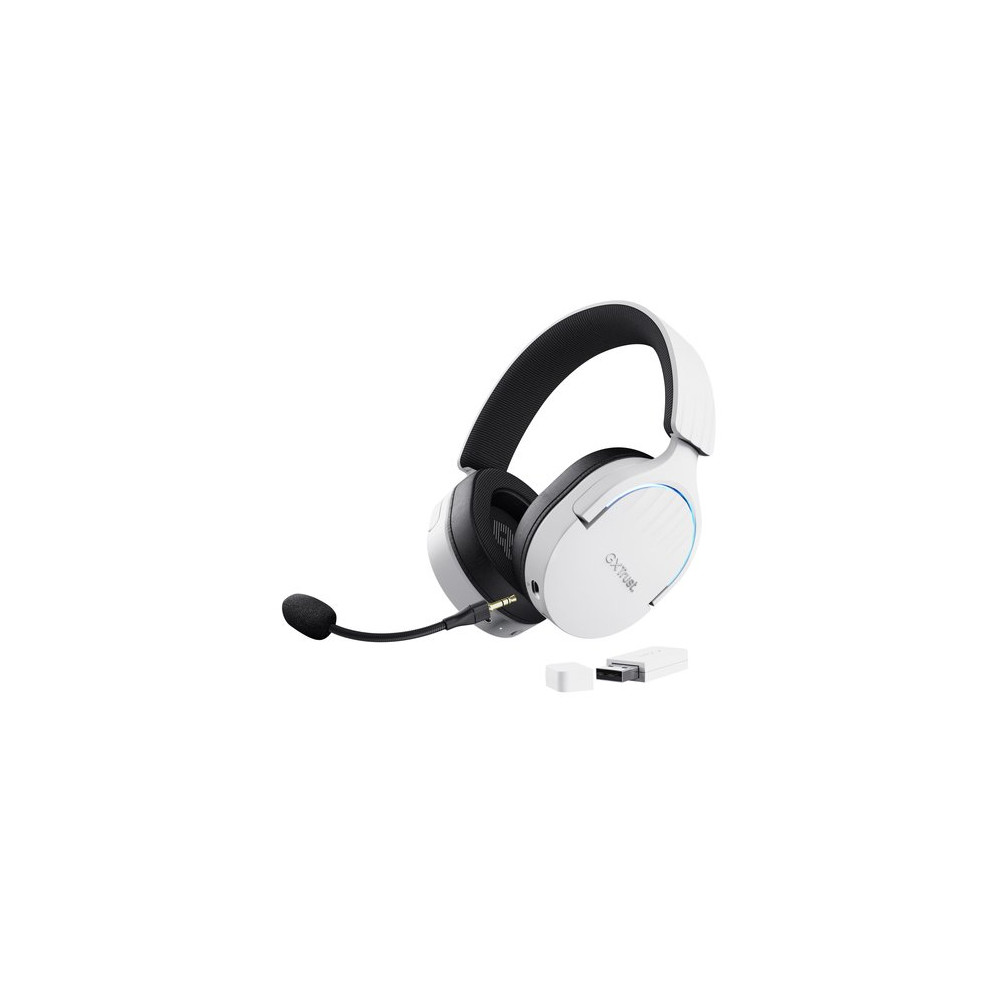 TRUST CUFFIE GXT491W FAYZO WIRELESS BIANCO