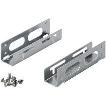 LINK COPPIA FRAME UNIVERSALE IN METALLO CON VITI HD 3,5 PER MONTAGGIO SU ALLOGGIAMENTI 5.25