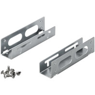 LINK COPPIA FRAME UNIVERSALE IN METALLO CON VITI HD 3,5 PER MONTAGGIO SU ALLOGGIAMENTI 5.25