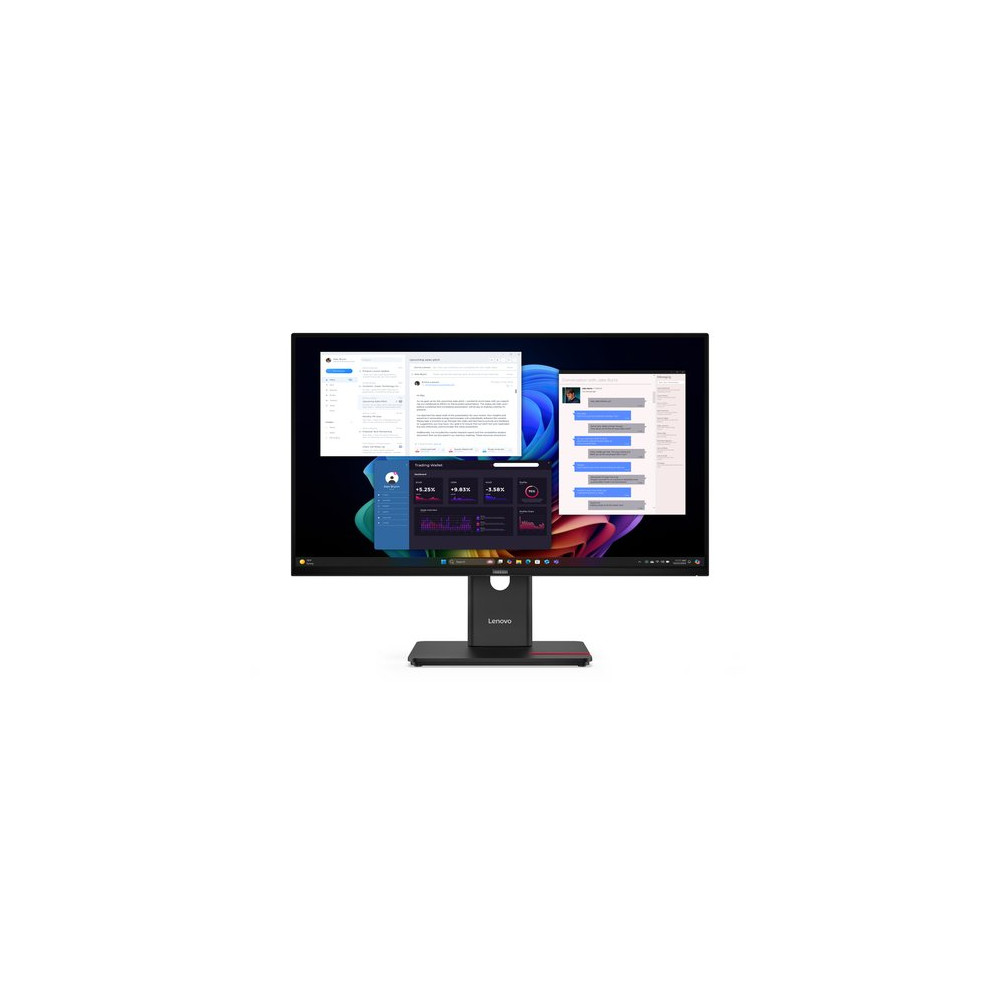 LENOVO MONITOR 27 LED IPS 16:9 4K UHD 6 MS 350 CDM, PIVOT, USB-C DOCK, DP/HDMI, T27UD-40