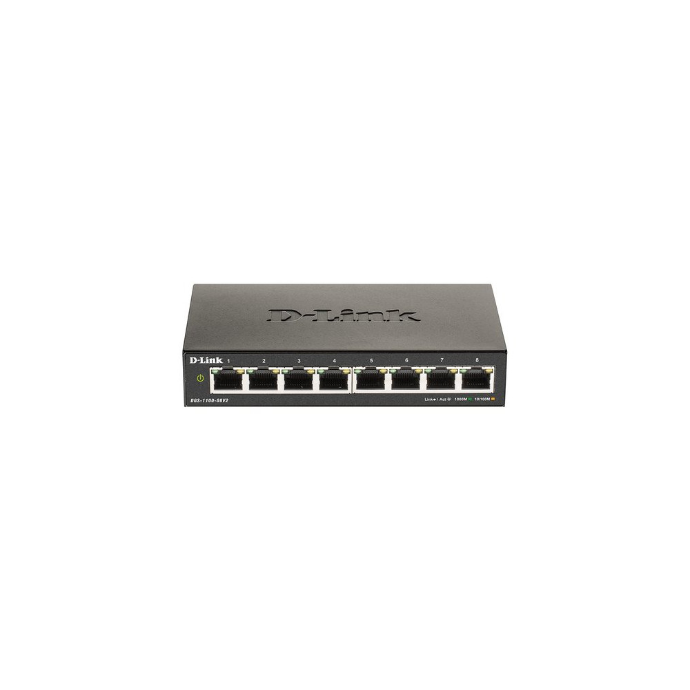 D-LINK SWITCH 8 PORTE GIGABIT SMART MANAGED