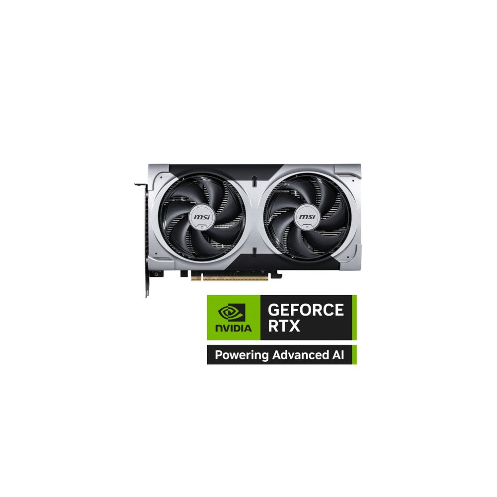 MSI VGA GEFORCE RTX 5060 TI, RTX 5060 Ti 16G VENTUS 2X OC PLUS, 16GB GDDR7, HDMI/DP*3, ATX, DUAL FAN