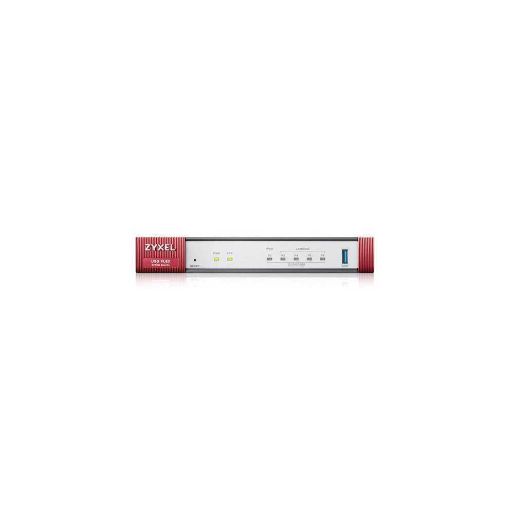 ZYXEL FIREWALL 1P GBE POE 30W 4P GBE 2 GBPS FIREWALL THROUGHPUT. WAN-VPN 20 IPSEC, 15 SSL