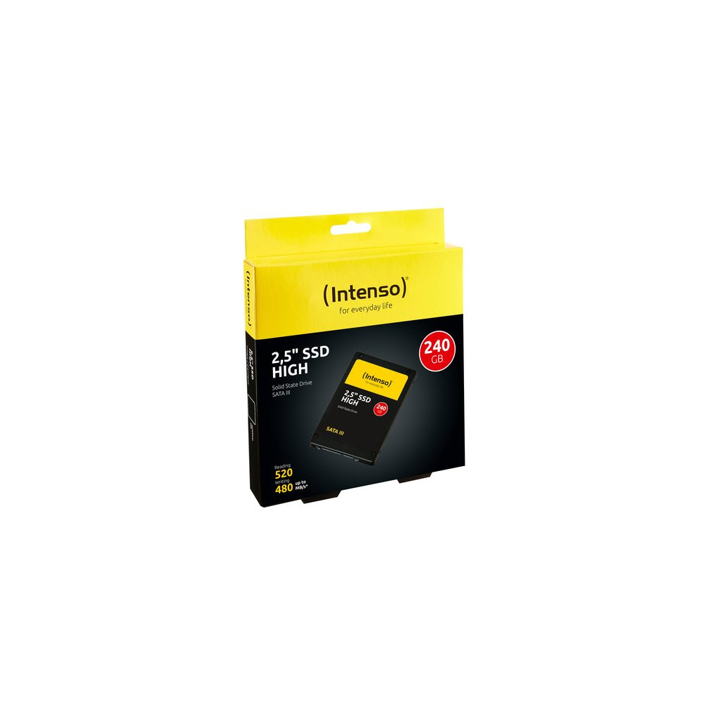 INTENSO SSD INTERNO HIGH 240GB 2,5 SATA 6GB/S R/W 520/480