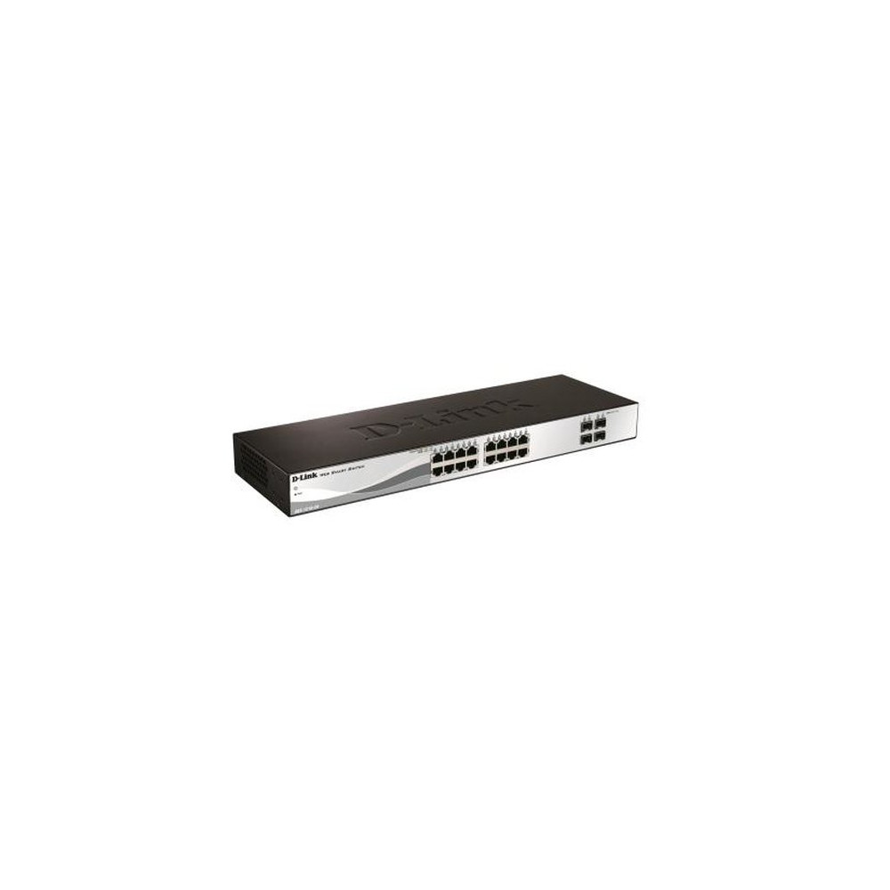 D-LINK SWITCH 16 PORTE GIGABIT + 4 PORTE SFP SMART+