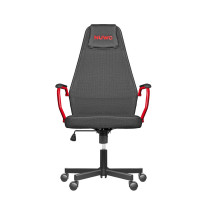 NUWO SEDIA GRID, ROSSO E NERO