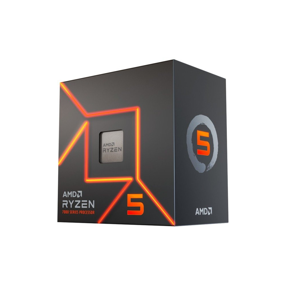 AMD CPU RYZEN 5, 7600, AM5, 3.8 GHz 6 CORE, CACHE 32MB, 65W, BOX