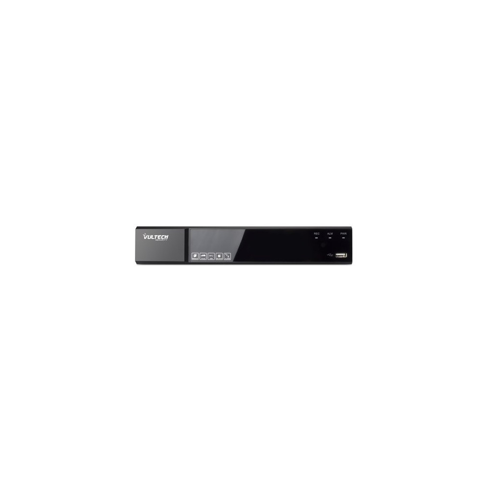 VULTECH SECURITY NVR 4 CANALI ULTRA-HD POE FINO A 8MPX H.265 HDMI P2P CLOUD 1 HD 4K
