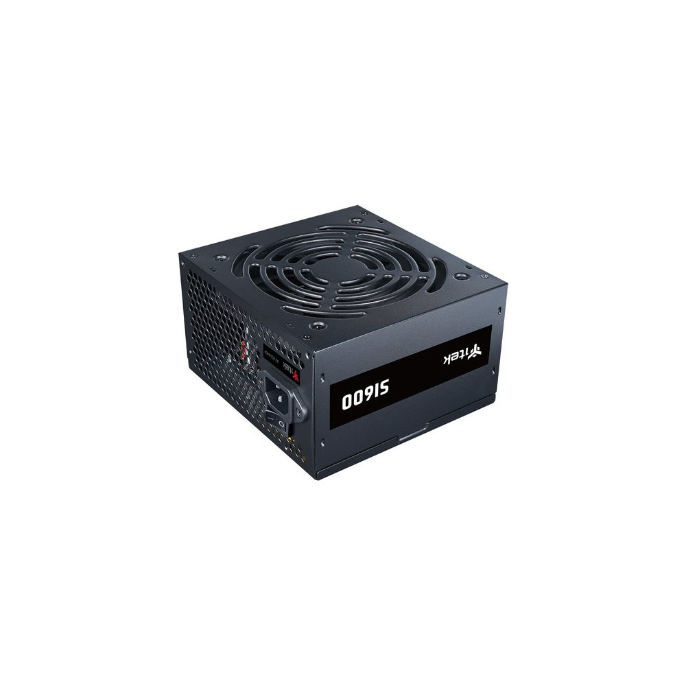 ITEK ALIMENTATORE SI600 - 600W,  EFFICIENZA 80+, PFC ATTIVO, 12CM SILENT FAN