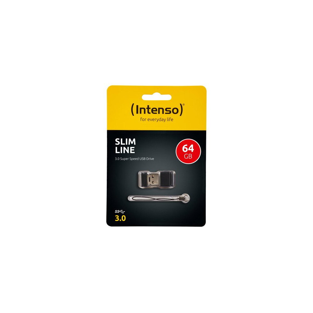INTENSO PEN DISK SLIM LINE 64GB USB 3.2 FLASH DRIVE Gen.1x1
