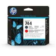 HP CART INK 744 NERO OPACO + ROSSO