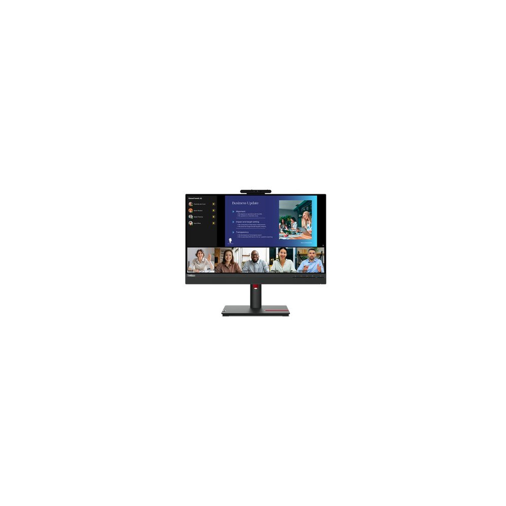 LENOVO MONITOR 23,8 LED IPS 16:9 FHD 4MS 250 CDM, PIVOT, VGA/DP/HDMI, WEBCAM, MULTIMEDIALE, T24V-30