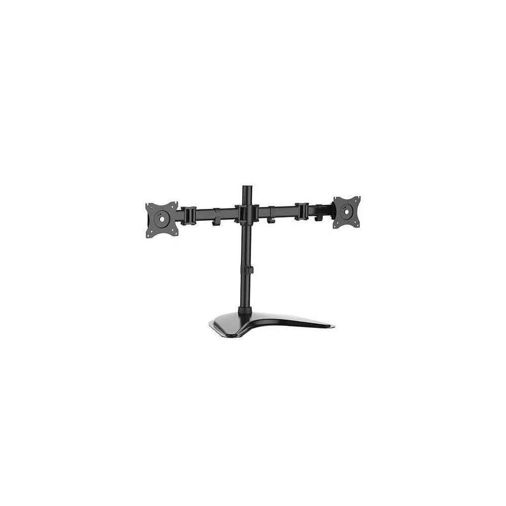 LINK BRACCIO SUPPORTO DA TAVOLO CON BASE PER 2 MONITOR 13-27