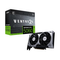 MSI VGA GEFORCE RTX 5060, RTX 5060 8G VENTUS 2X OC, 8GB GDDR7, HDMI/DP*3, ATX, DUAL FAN, OC