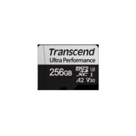 TRANSCEND MEMORY CARD 256GB microSD w/ adapter UHS-I U3 A2 Ultra Performance
