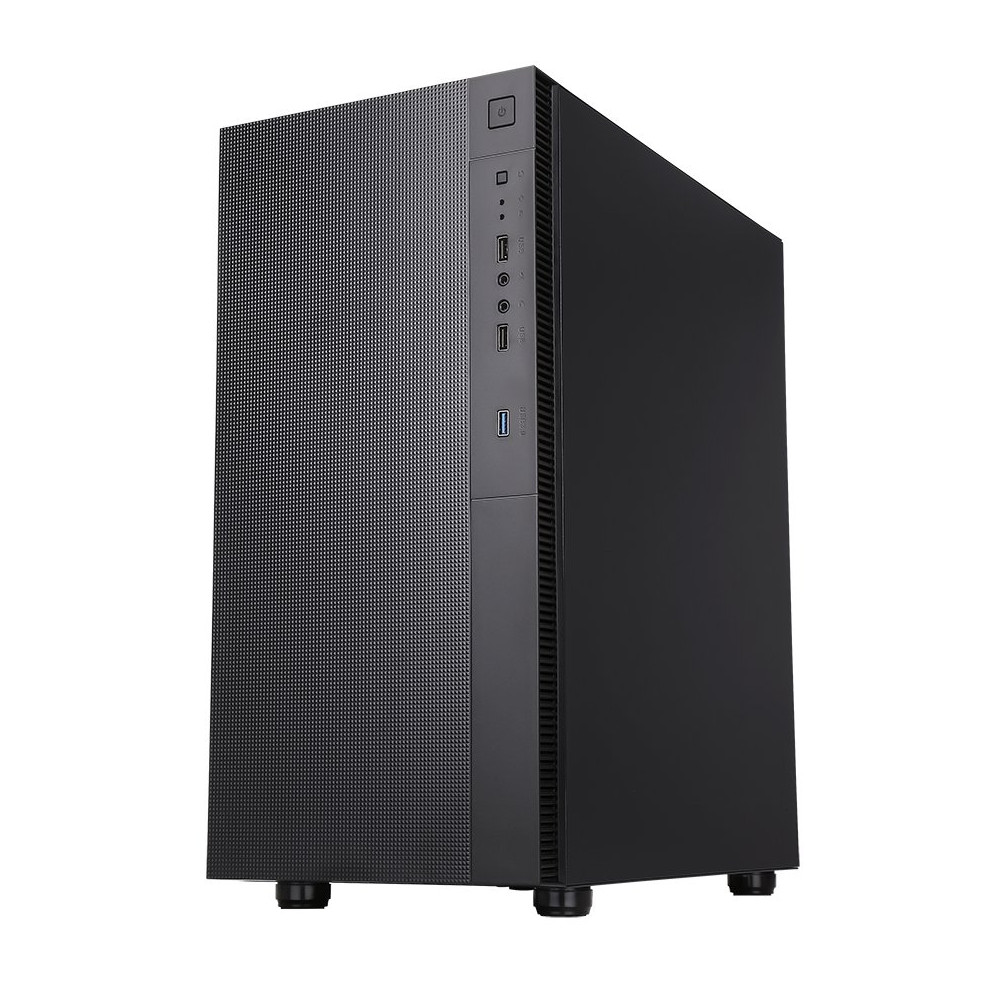 ITEK CASE SYLENT 03 - SILENT MIDDLE TOWER, USB3, 3X12CM FAN,  RIVEST. FONOASSORBENTE