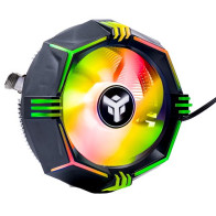 ITEK DISSIPATORE AD ARIA ICY-4LPR - SKT UNIVERSALE, 65W TDP, LOW PROFILE, RGB RAINBOW