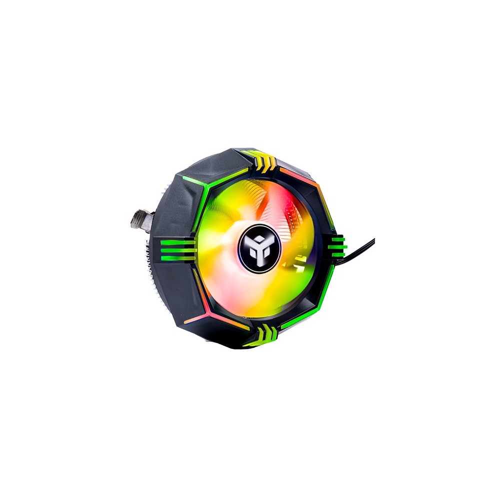 ITEK DISSIPATORE AD ARIA ICY-4LPR - SKT UNIVERSALE, 65W TDP, LOW PROFILE, RGB RAINBOW