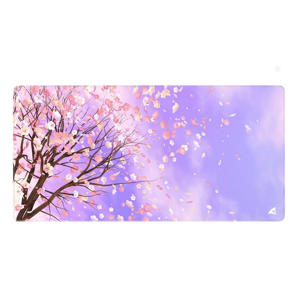SHARKOON SKILLER SGP40 D1 MOUSEPAD TAPPETINO GAMING 1000 x 500 x 3  MM FIORI DI CILIEGIO VIOLA