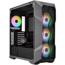 COOLER MASTER CASE TD500 MAX MESH CON DISSIPATORE 360 SUL FRONTALE (RADIATORE CUSTOM) + PSU ATX