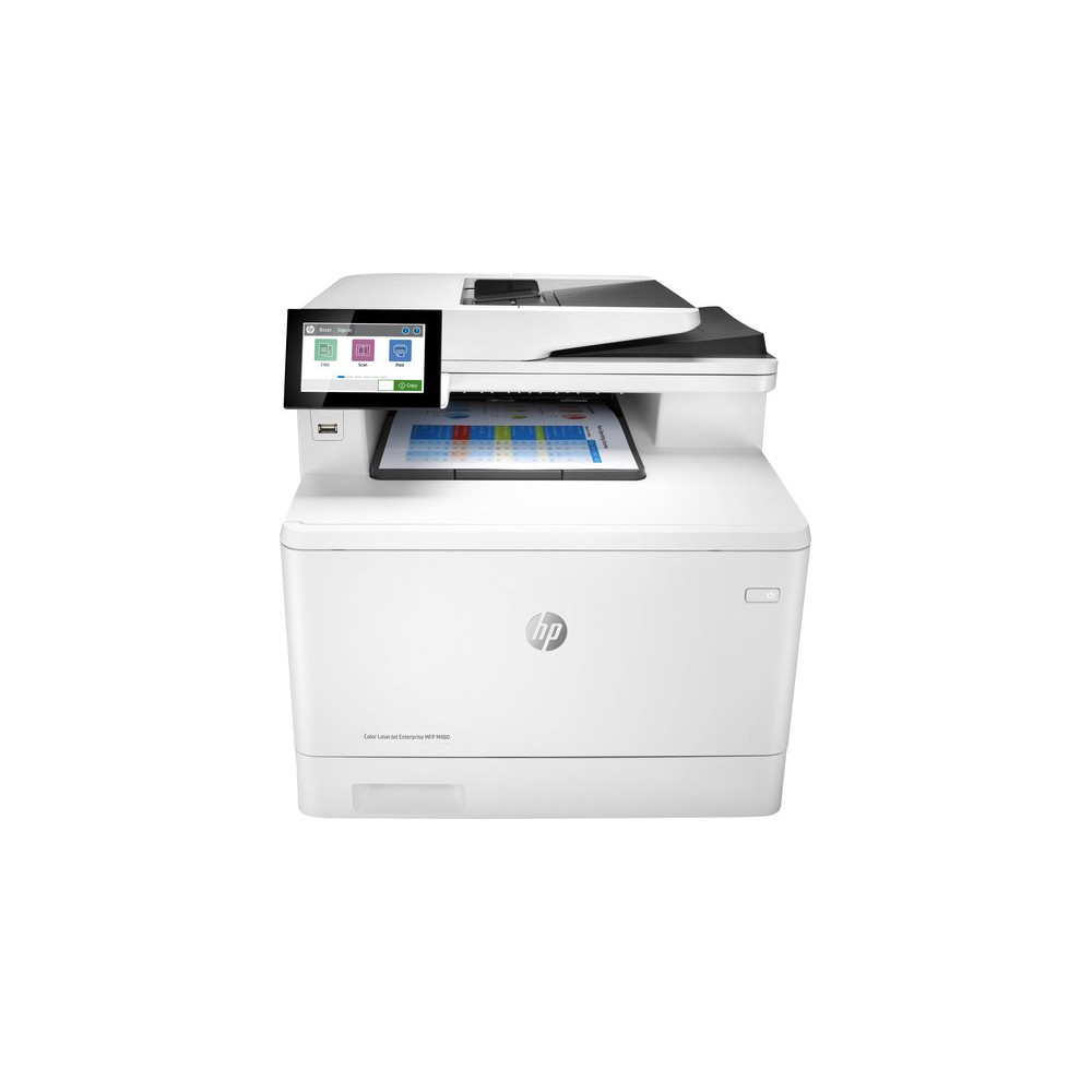 HP MULTIFUNZIONE LASER A4 COLORE, LASERJET M480F, 27PPM, FRONTE/RETRO, USB/LAN  4 IN 1