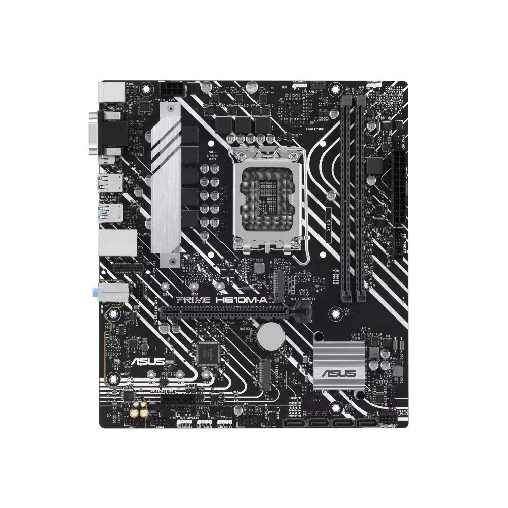 ASUS MB H610, PRIME H610M-A-CSM, LGA1700, DDR5, DUAL M2, 90MB1G20-M0EAYC