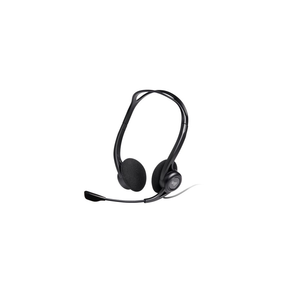 LOGITECH CUFFIE CON MICROFONO PC 960, USB