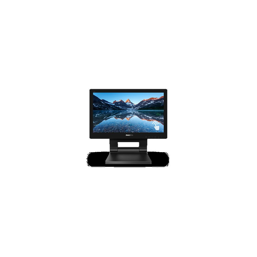 PHILIPS MONITOR TOUCH 15,6 1366x768, IP54, 1O PUNTI TOCCO, VGA/DVI/DP/HDMI, MULTIMEDIALE