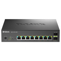 D-LINK SWITCH 10-PORT MULTI-GIGABIT SMART MANAGED POE+  INCLUDING 8 MULTI-GIGABIT 2.5G POE AND 2 10G
