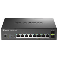 D-LINK SWITCH 10-PORT MULTI-GIGABIT SMART MANAGED POE+  INCLUDING 8 MULTI-GIGABIT 2.5G POE AND 2 10G