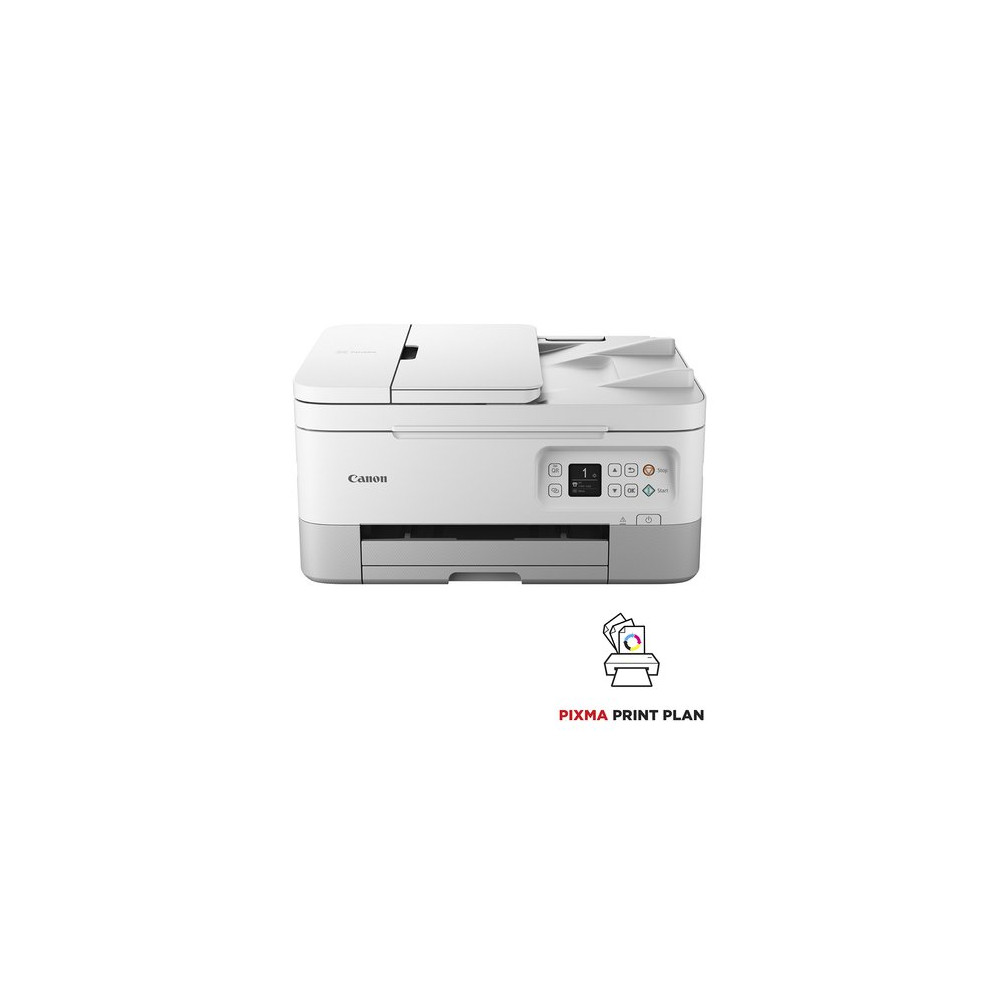 CANON MULTIFUNZIONE INK A4 COLORE, PIXMA TS7451i, 13PPM, FRONTE/RETRO, ADF, USB/WIFI, 3 IN 1, BIANCA