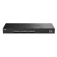 D-LINK SWITCH 28-PORT GIGABIT SFP STACKABLE SMART MANAGED SWITCH WITH 4 X 10G SFP+ PORTS