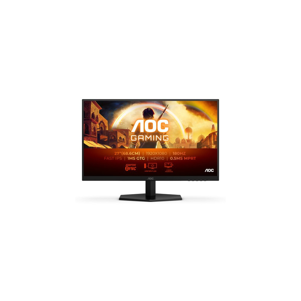 AOC MONITOR GAMING 27 LED IPS FHD 1MS 300 CDM 180Hz, DP/HDMI