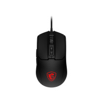 MSI MOUSE FORGE GM100, USB, OTTICO, 6400DPI, 7 PULSANTI CON ROTELLA, NERO