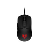 MSI MOUSE FORGE GM100, USB, OTTICO, 6400DPI, 7 PULSANTI CON ROTELLA, NERO
