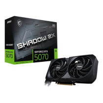 MSI VGA GEFORCE RTX 5070, RTX 5070 12G SHADOW 2X OC BULK, 12 GB GDDR7, HDMI/DP*3, ATX, DUAL FAN, NO