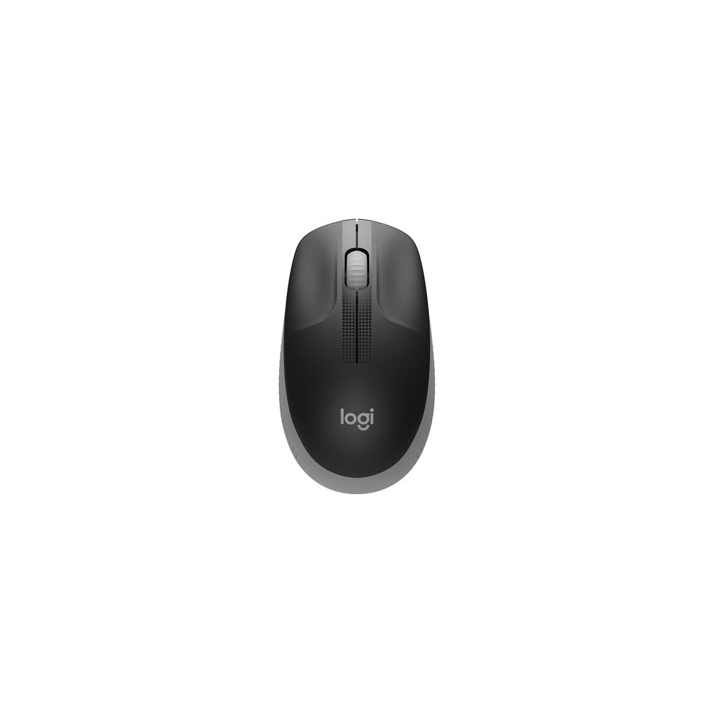 LOGITECH MOUSE WIRELESS M190 FULL-SIZE, OTTICO, USB, GRIGIO