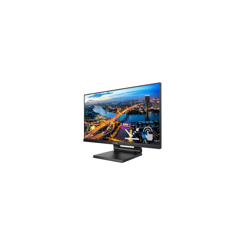 PHILIPS MONITOR TOUCH 23,8 LED IPS 16:9 FHD 4MS 250 CDM, VGA/DP/HDMI, PIVOT, MULTIMEDIALE
