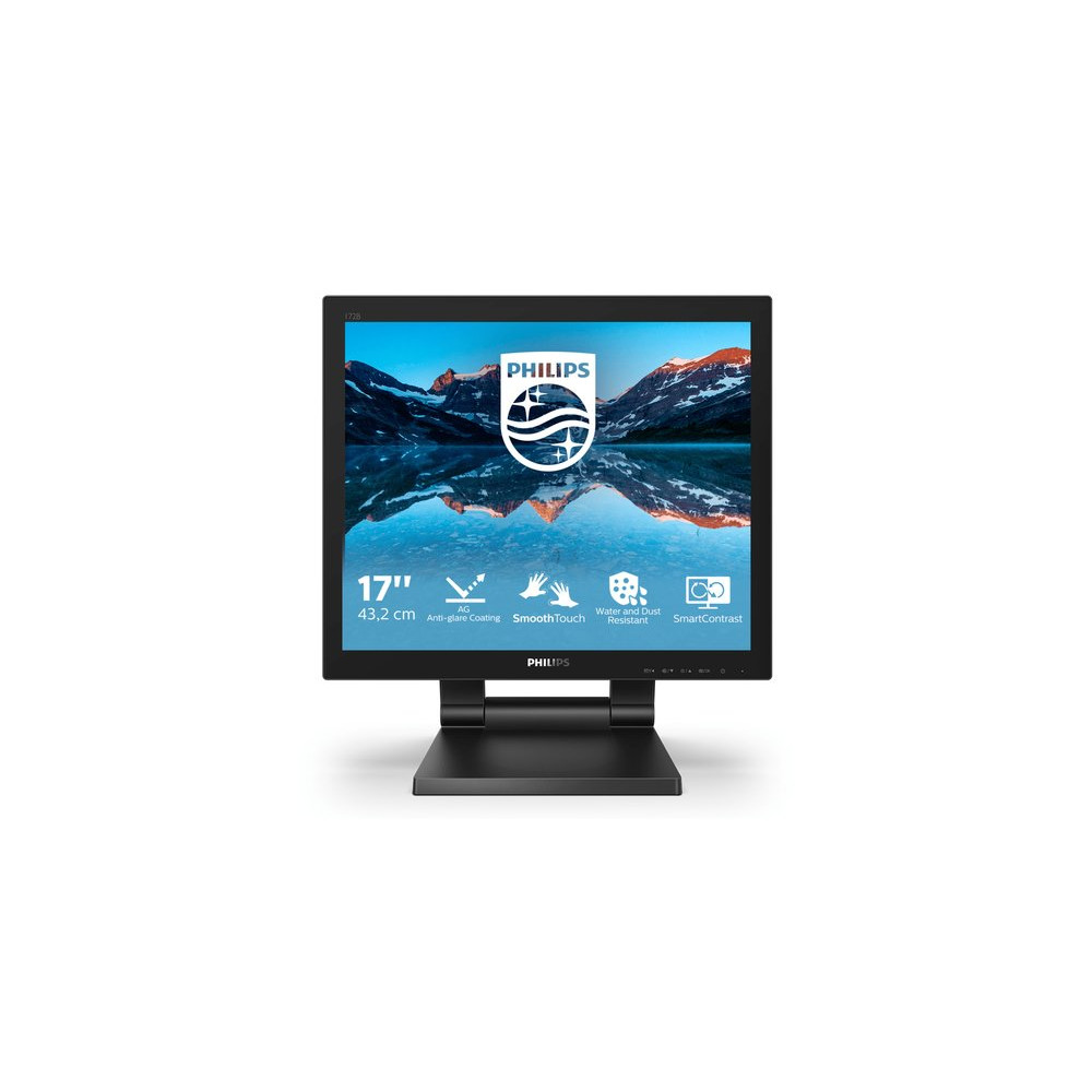 PHILIPS MONITOR TOUCH 17 LED TN 5:4 1280x1024 1MS 250 CDM, IP65, VGA/DVI/DP/HDMI, MULTIMEDIALE
