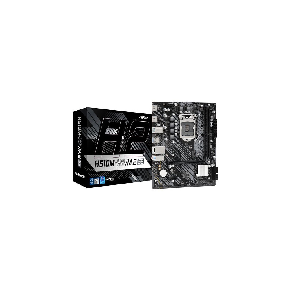ASROCK MB H510M, H510M-H2/M.2 SE, LGA1200, DDR4, M2, MATX