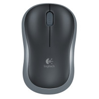 LOGITECH MOUSE WIRELESS M185 FULL-SIZE, OTTICO, USB, GRIGIO